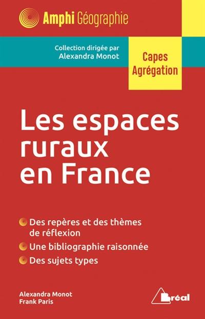 Les espaces ruraux en France : Capes, agrégation