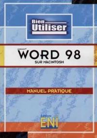 Microsoft Word 98 sur Macintosh