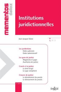 Institutions juridictionnelles