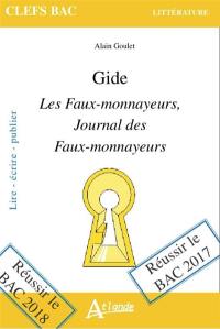 Gide : Les faux-monnayeurs, Journal des faux-monnayeurs