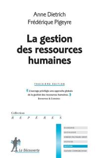 La gestion des ressources humaines