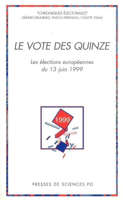 Le vote des Quinze