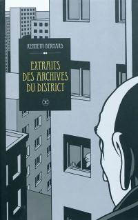 Extraits des archives du district