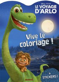 Le voyage d'Arlo : vive le coloriage !