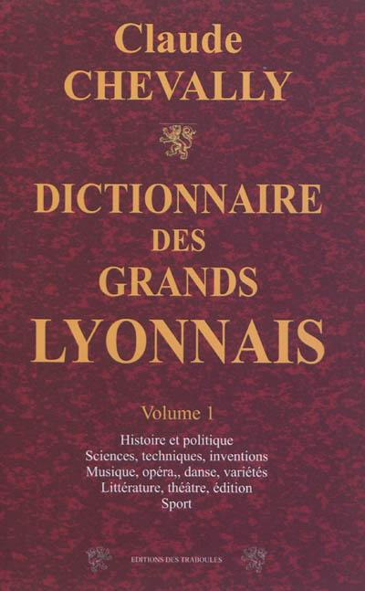 Dictionnaire des grands Lyonnais