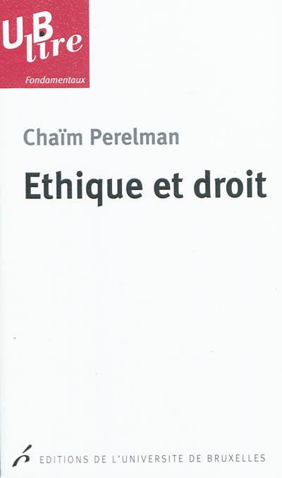 Ethique et droit