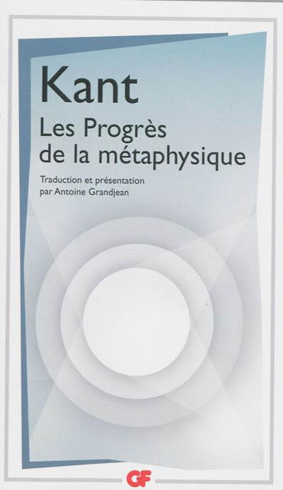 Les progrès de la métaphysique