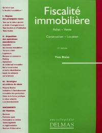 Fiscalité immobilière