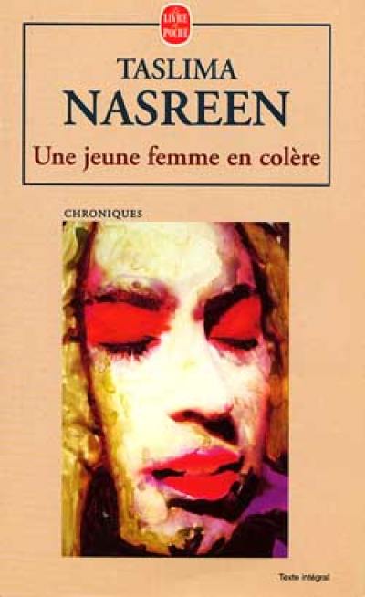 Une jeune femme en colère