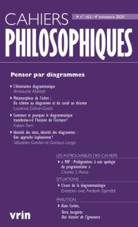 Cahiers philosophiques, n° 163. Penser par diagrammes