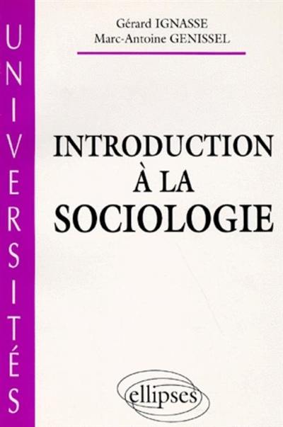 Introduction à la sociologie