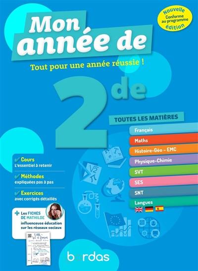 Mon année de 2de : tout pour une année réussie !