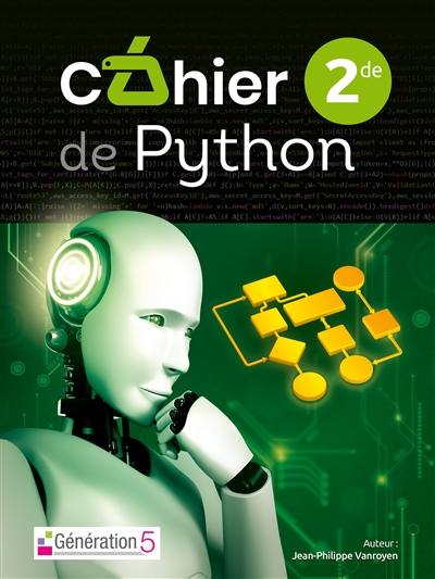 Cahier de Python 2de