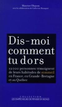 Dis-moi comment tu dors : 12.000 personnes témoignent de leurs habitudes de sommeil en France, en Grande-Bretagne et au Québec