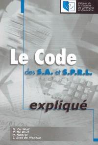 Le code des SARL et des SPRL expliqué