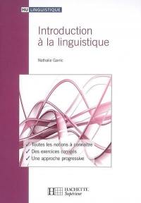 Introduction à la linguistique