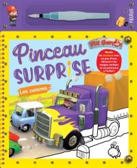 Les camions : pinceau surprise