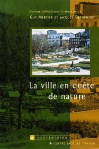 La Ville en quête de nature