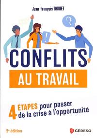 Conflits au travail : 4 étapes pour passer de la crise à l'opportunité