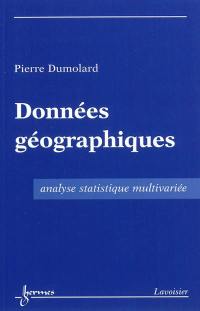 Données géographiques : analyse statistique multivariée