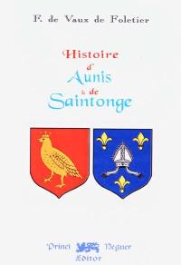 Histoire d'Aunis et de Saintonge