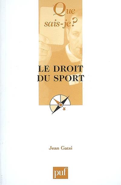 Le droit du sport