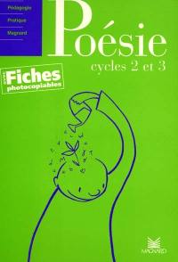 Poésie cycles 2 et 3