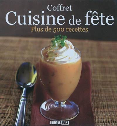 Coffret cuisine de fête : plus de 500 recettes