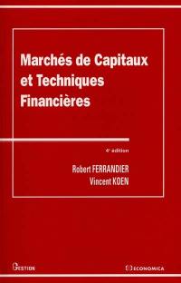 Marchés de capitaux et techniques financières