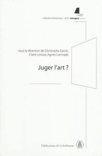 Juger l'art