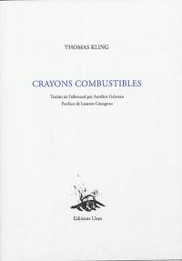 Crayons combustibles