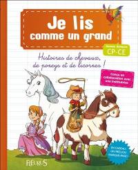 Histoires de chevaux, de poneys et de licornes !