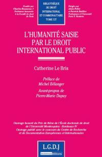 L'humanité saisie par le droit international public