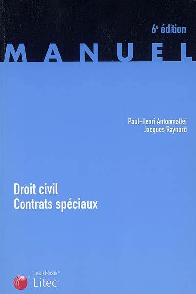 Droit civil, contrats spéciaux