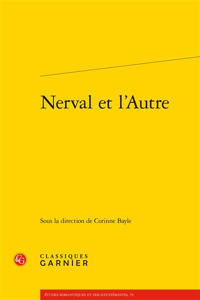 Nerval et l'autre