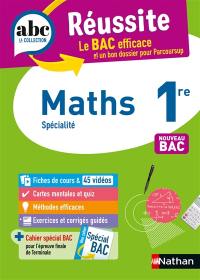 Maths 1re : spécialité : nouveau bac