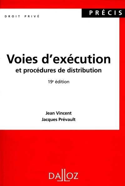 Voies d'exécution et procédures de distribution