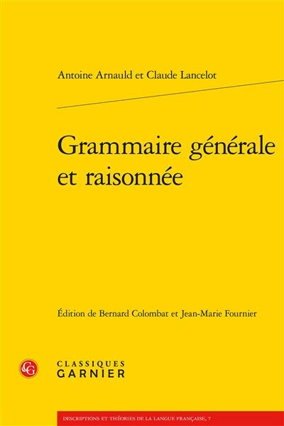 Grammaire générale et raisonnée