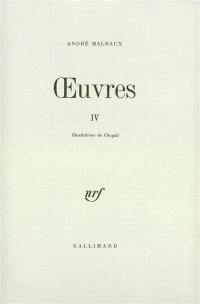 Oeuvres. Vol. 4. Antimémoires