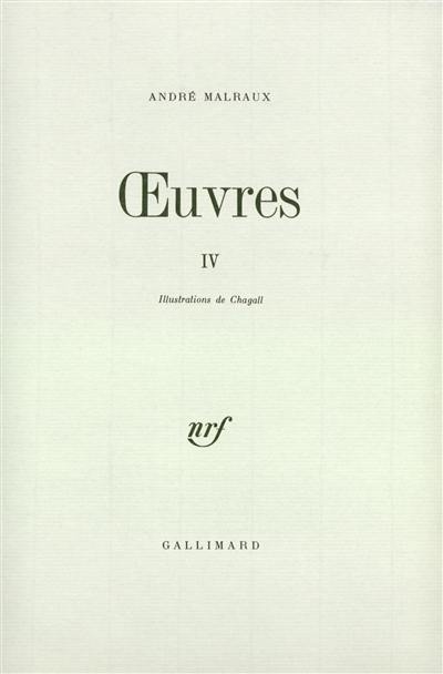 Oeuvres. Vol. 4. Antimémoires