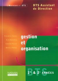 Gestion et organisation, BTS assistant de direction