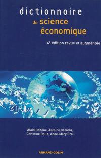 Dictionnaire de science économique