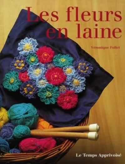 Fleurs en laine