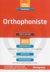 Orthophoniste : tout-en-un : concours 2015