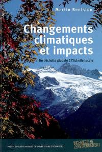 Changements climatiques et impacts : de l'échelle globale à l'échelle locale