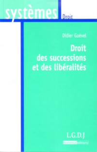 Droit des successions et des libéralités