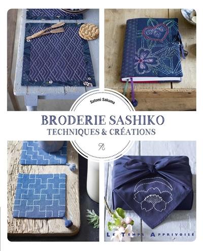 Broderie sashiko : techniques et créations