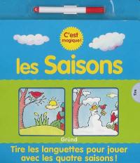 Les saisons : tire les languettes pour jouer avec les quatre saisons !