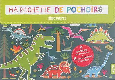 Ma pochette de pochoirs : dinosaures