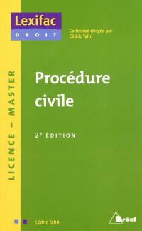 Procédure civile : licence, master